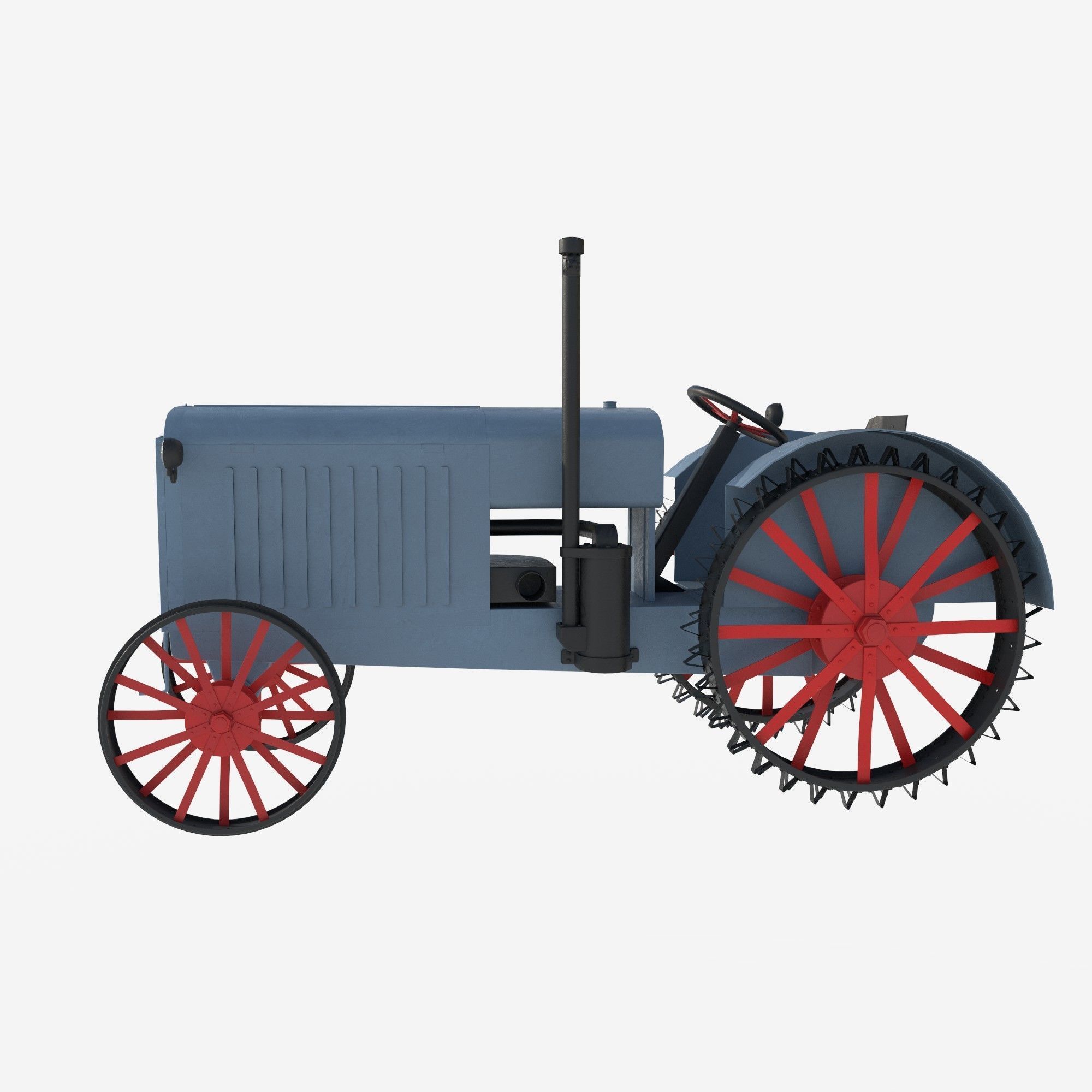 tractor 30s 3D model_2