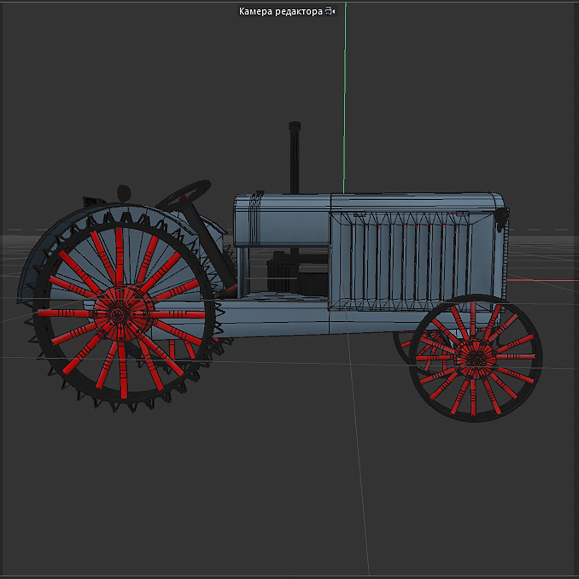 tractor 30s 3D model_12