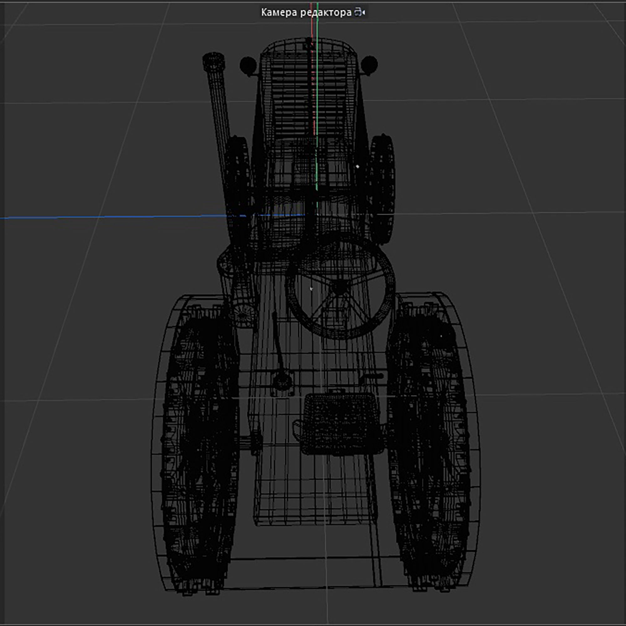 tractor 30s 3D model_15