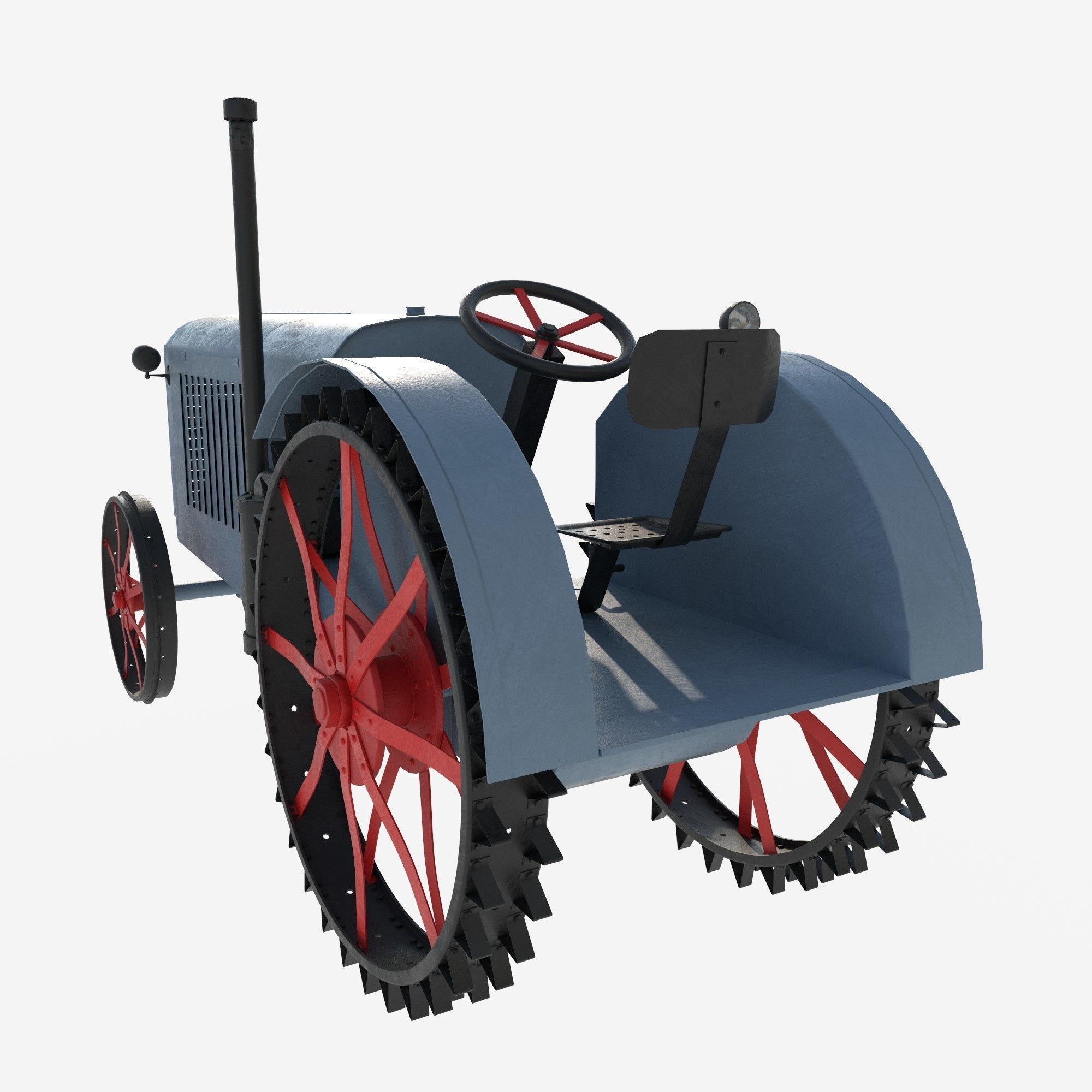 tractor 30s 3D model_3