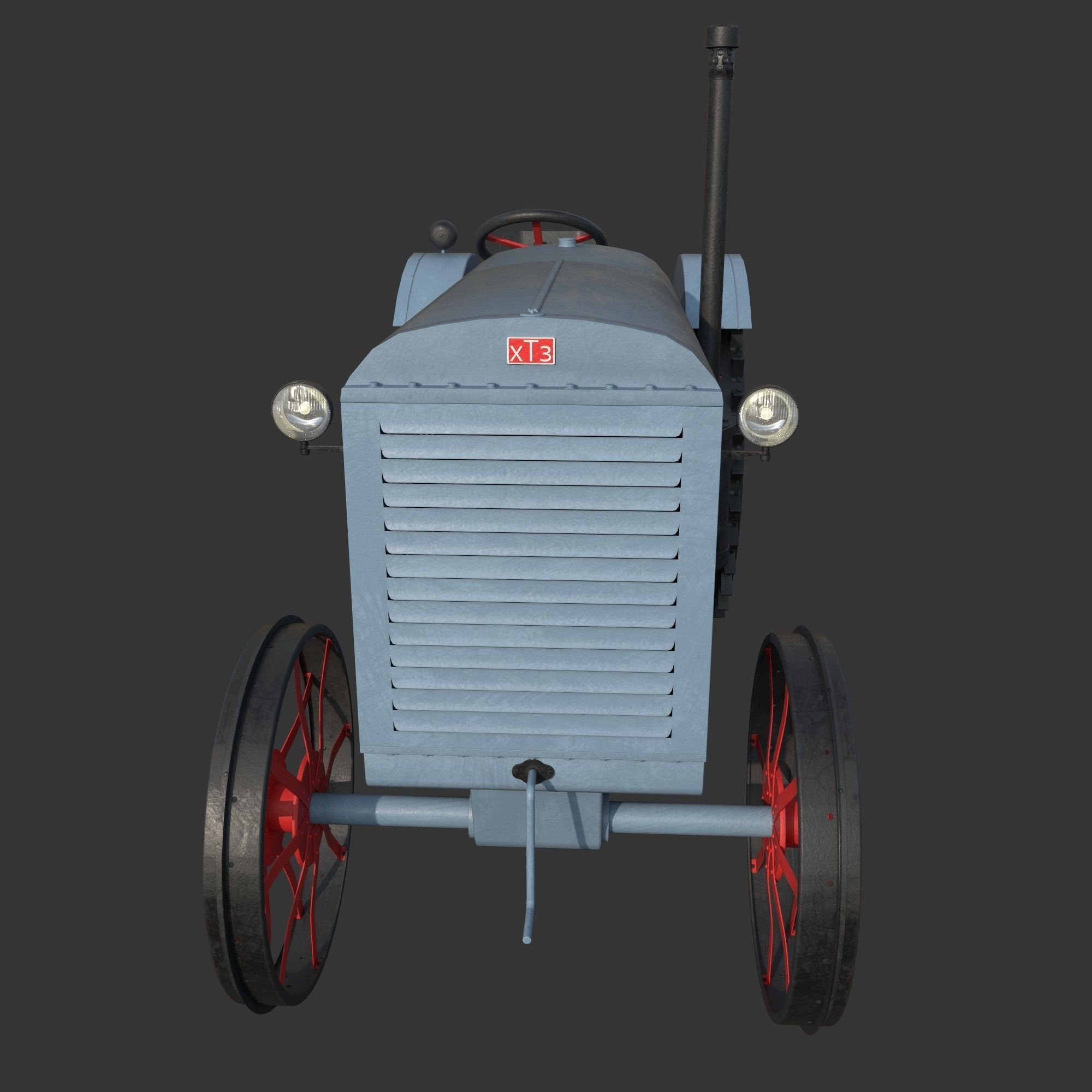 tractor 30s 3D model_7