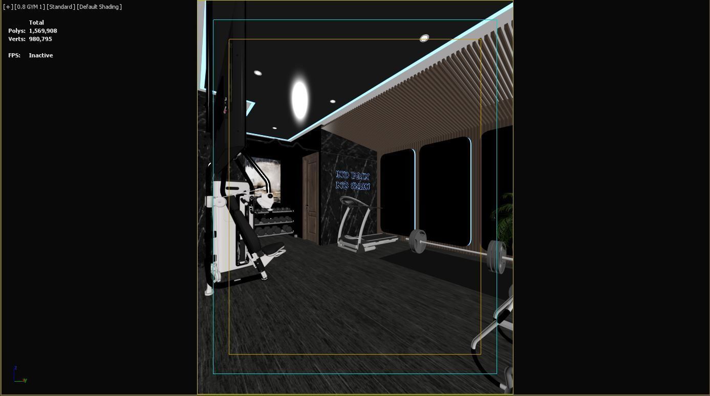 GYM DESIGN 3D model_1