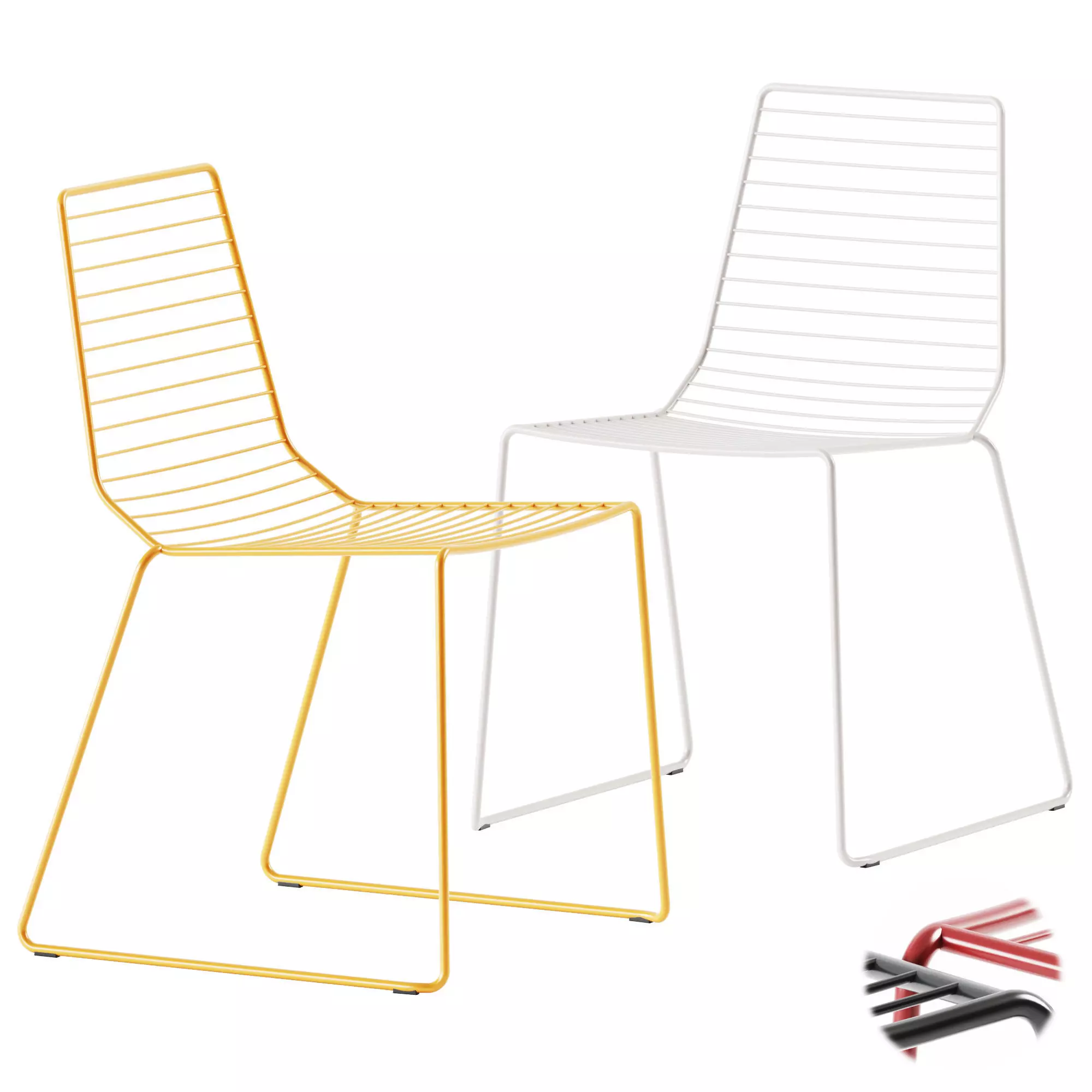 True Design Marina Out MA 1T05 OUT Chair 3D model