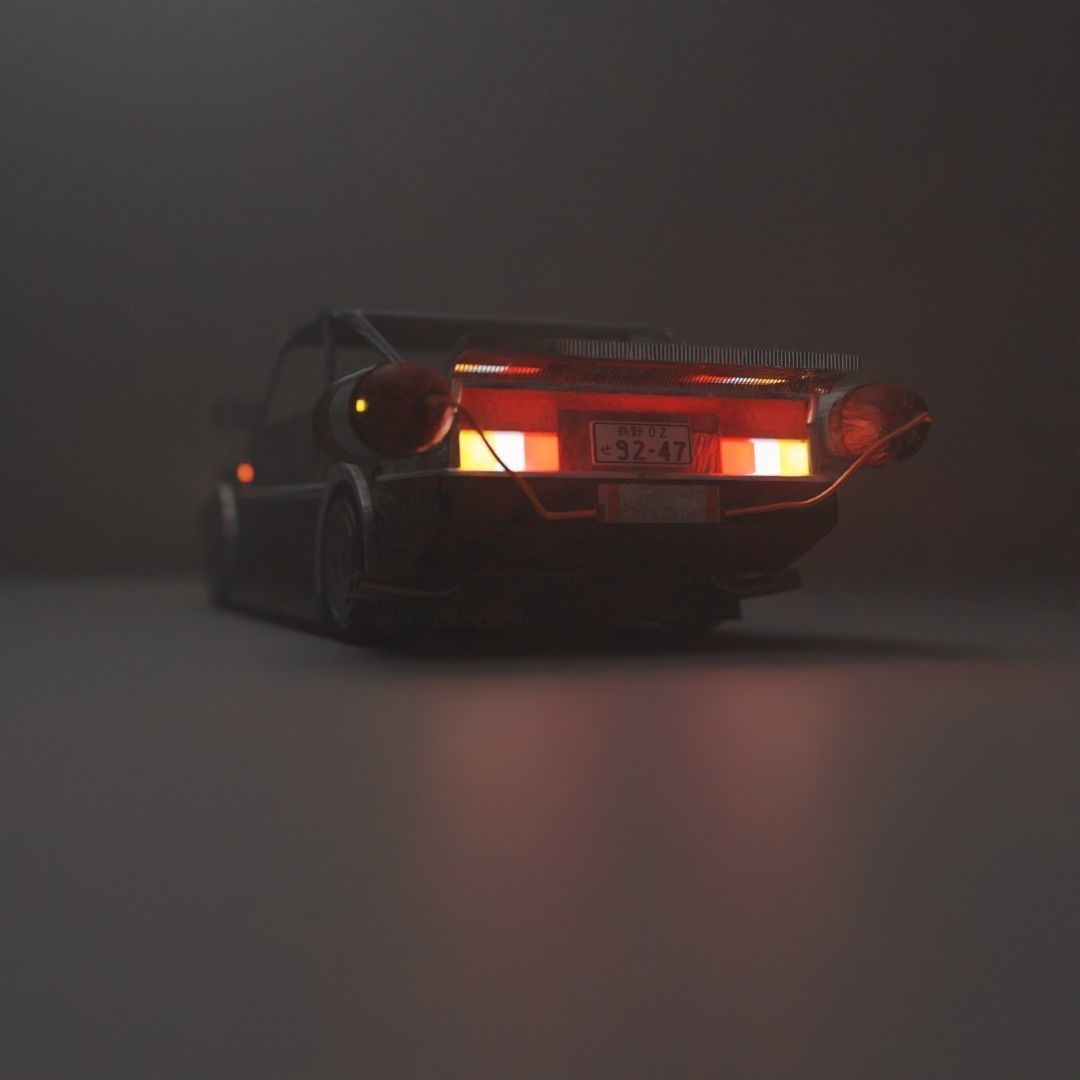 Car model blender 3D model_3