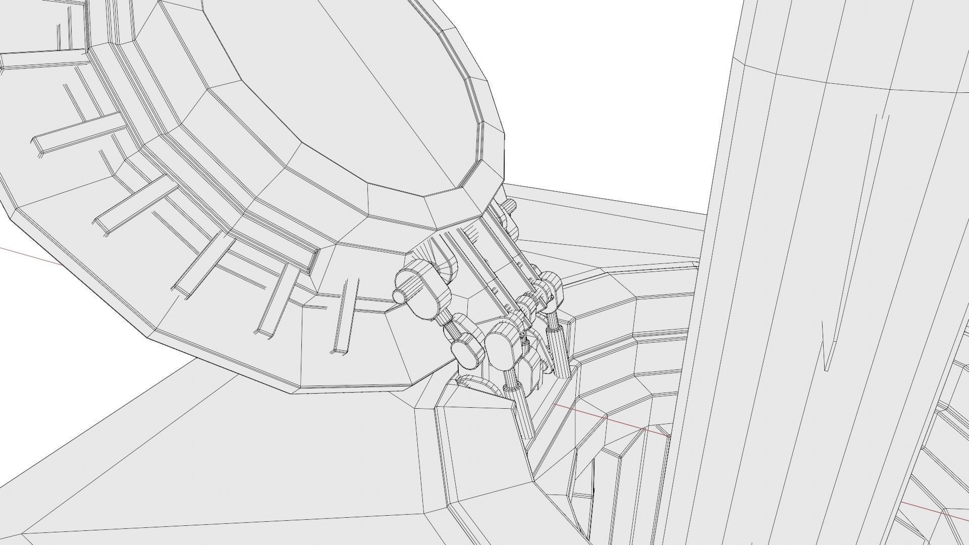 Missile with 2k pbr textures 3 variation Low-poly 3D model_17