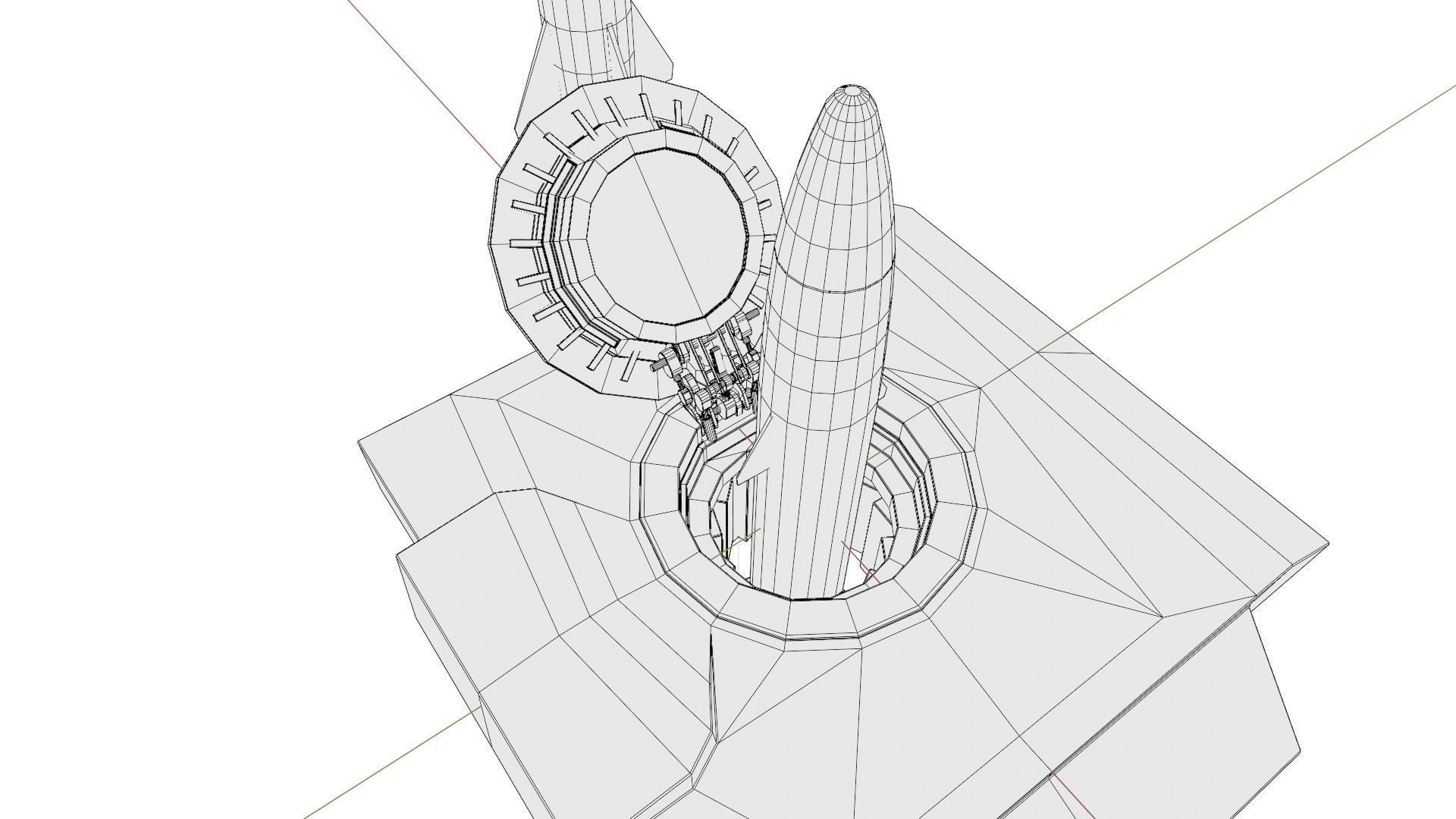 Missile with 2k pbr textures 3 variation Low-poly 3D model_18