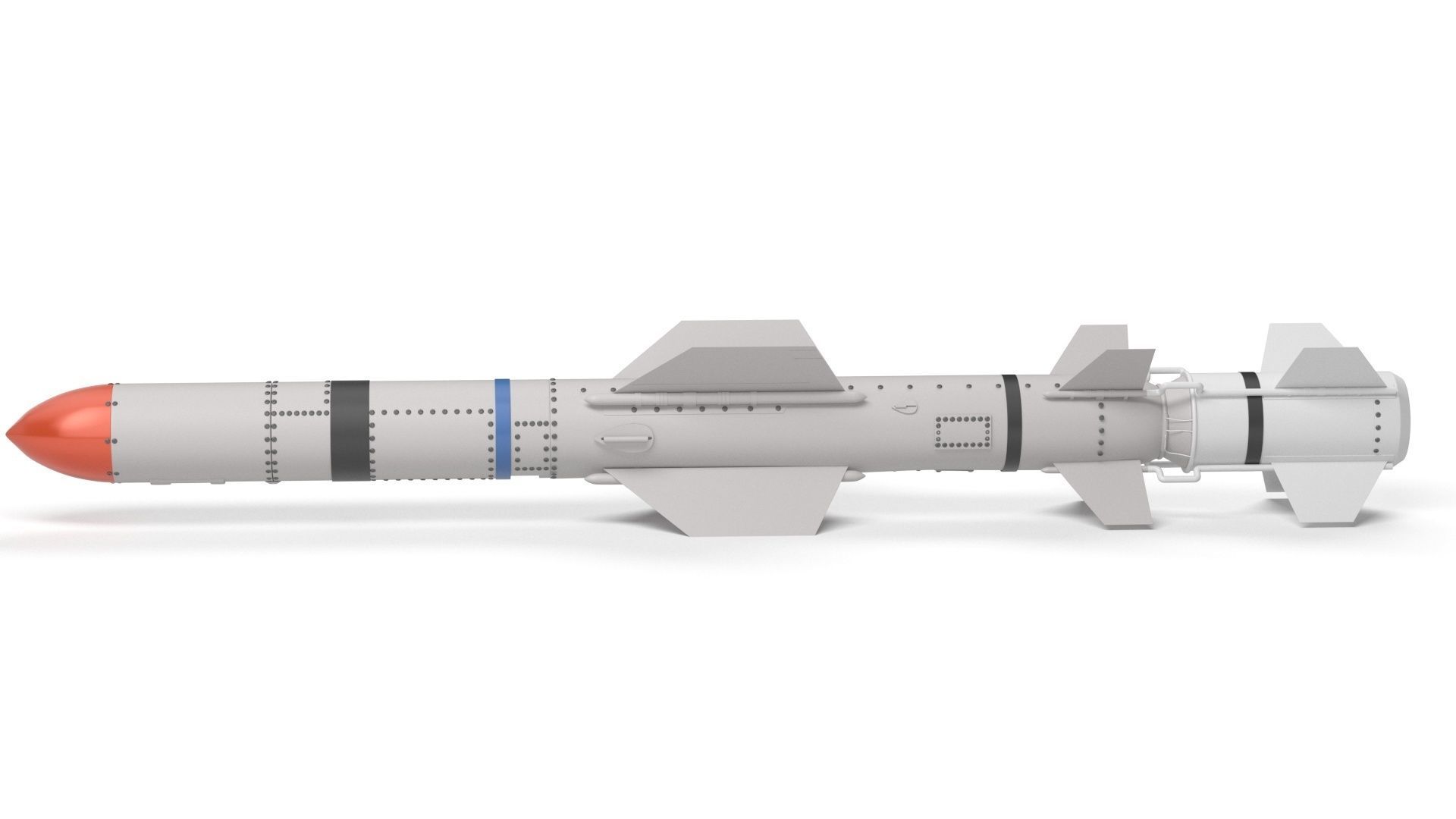AGM UGM RGM 84 Harpoon Anti-Ship Missile 3D model_30