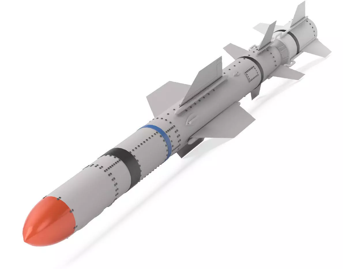 AGM UGM RGM 84 Harpoon Anti-Ship Missile 3D model_0
