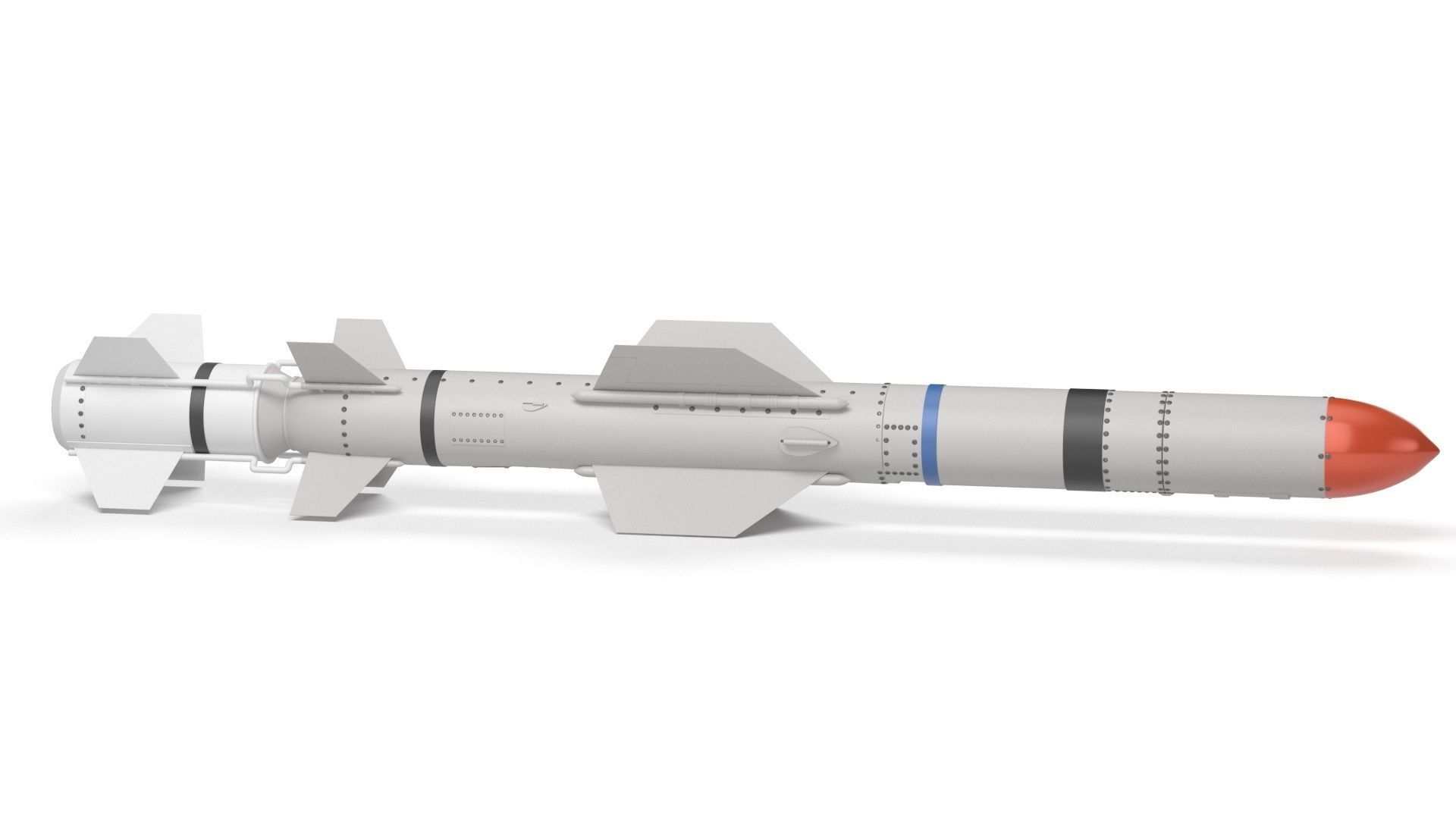 AGM UGM RGM 84 Harpoon Anti-Ship Missile 3D model_23