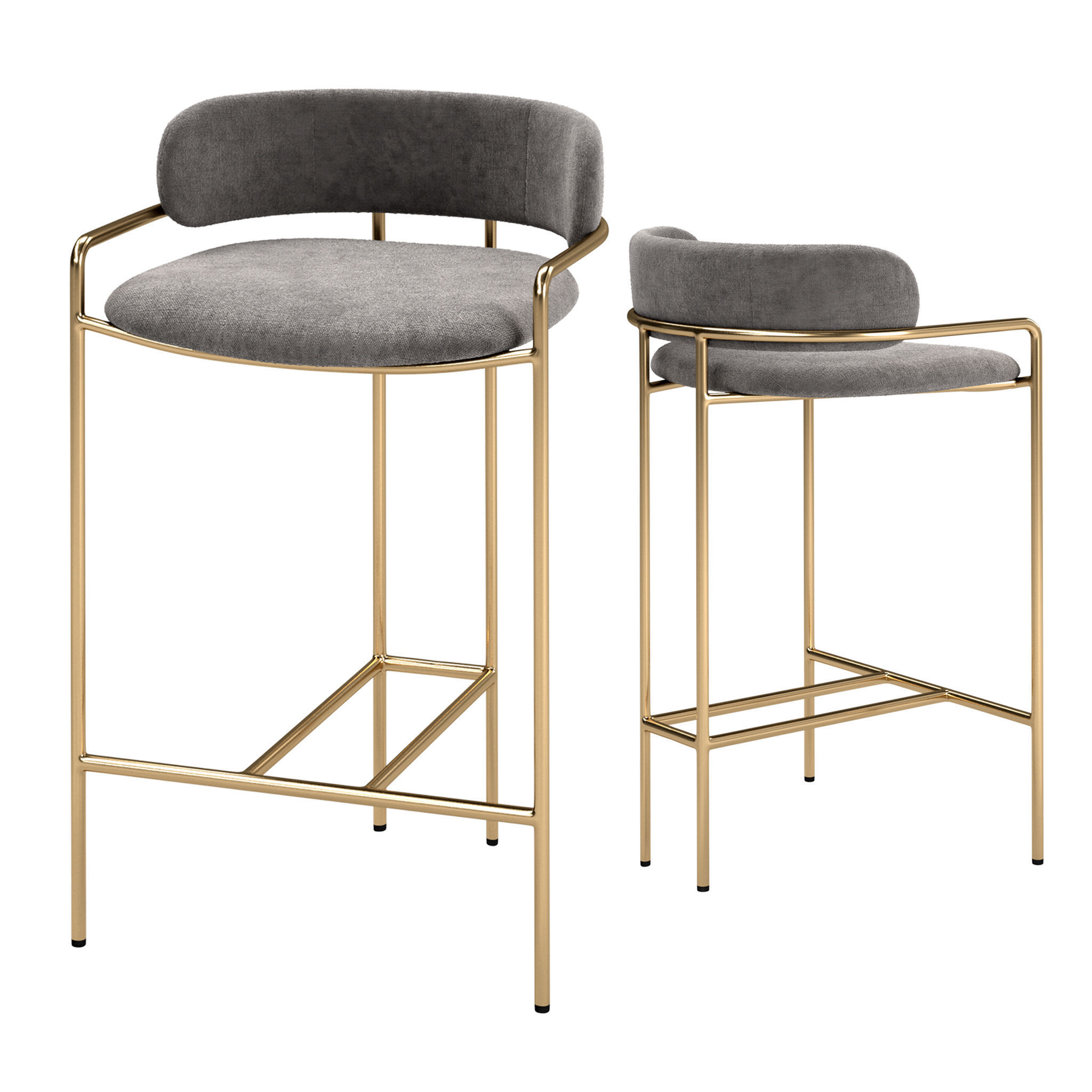LENOX BAR and COUNTER STOOLS 3D model_2