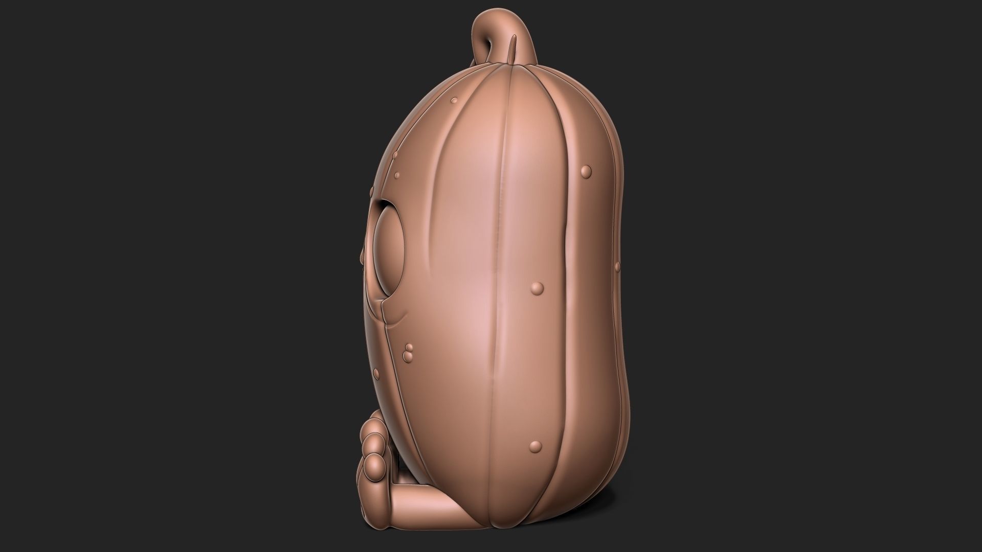 Halloween Pumpkin 3D print model_4