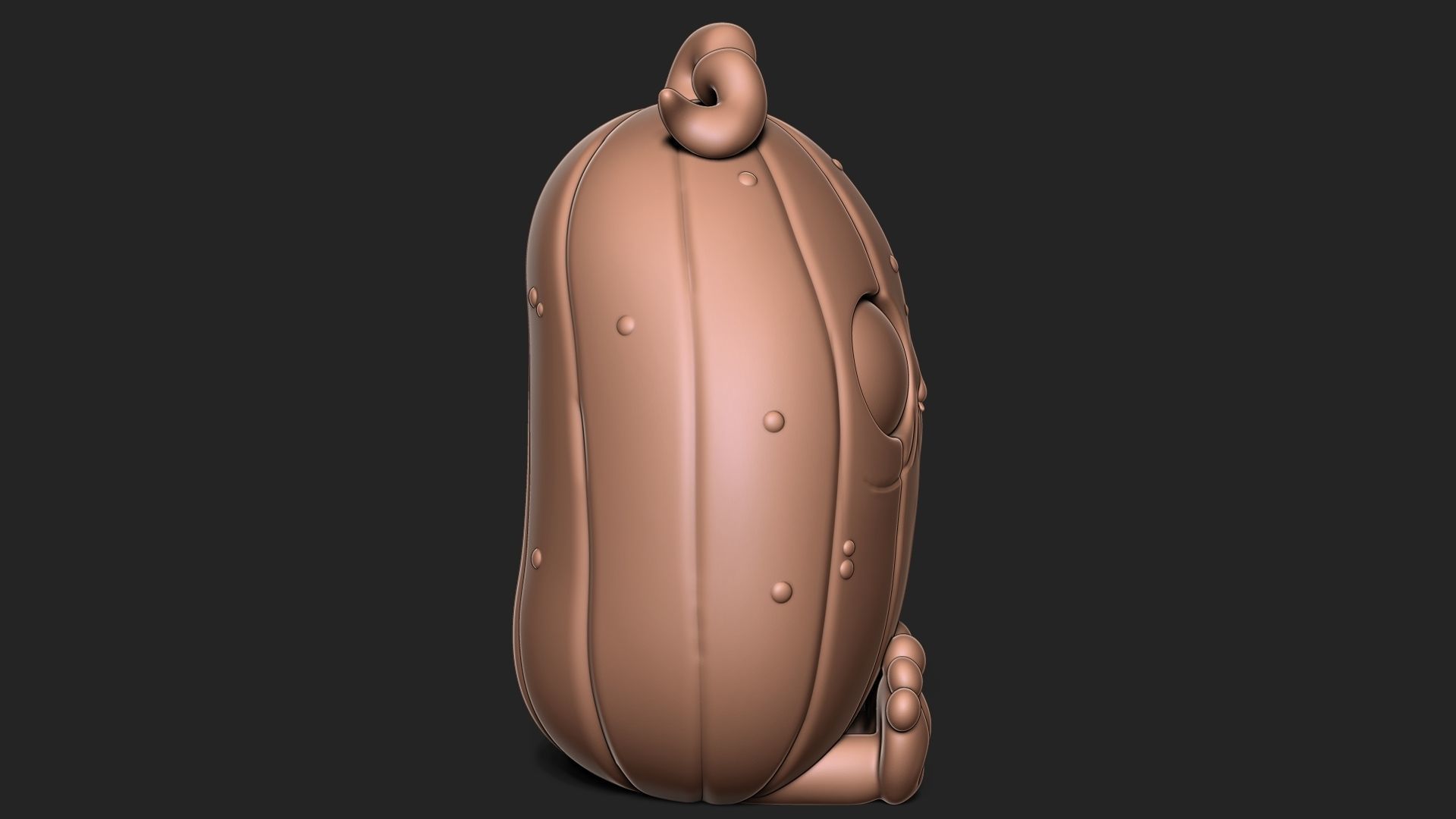 Halloween Pumpkin 3D print model_5