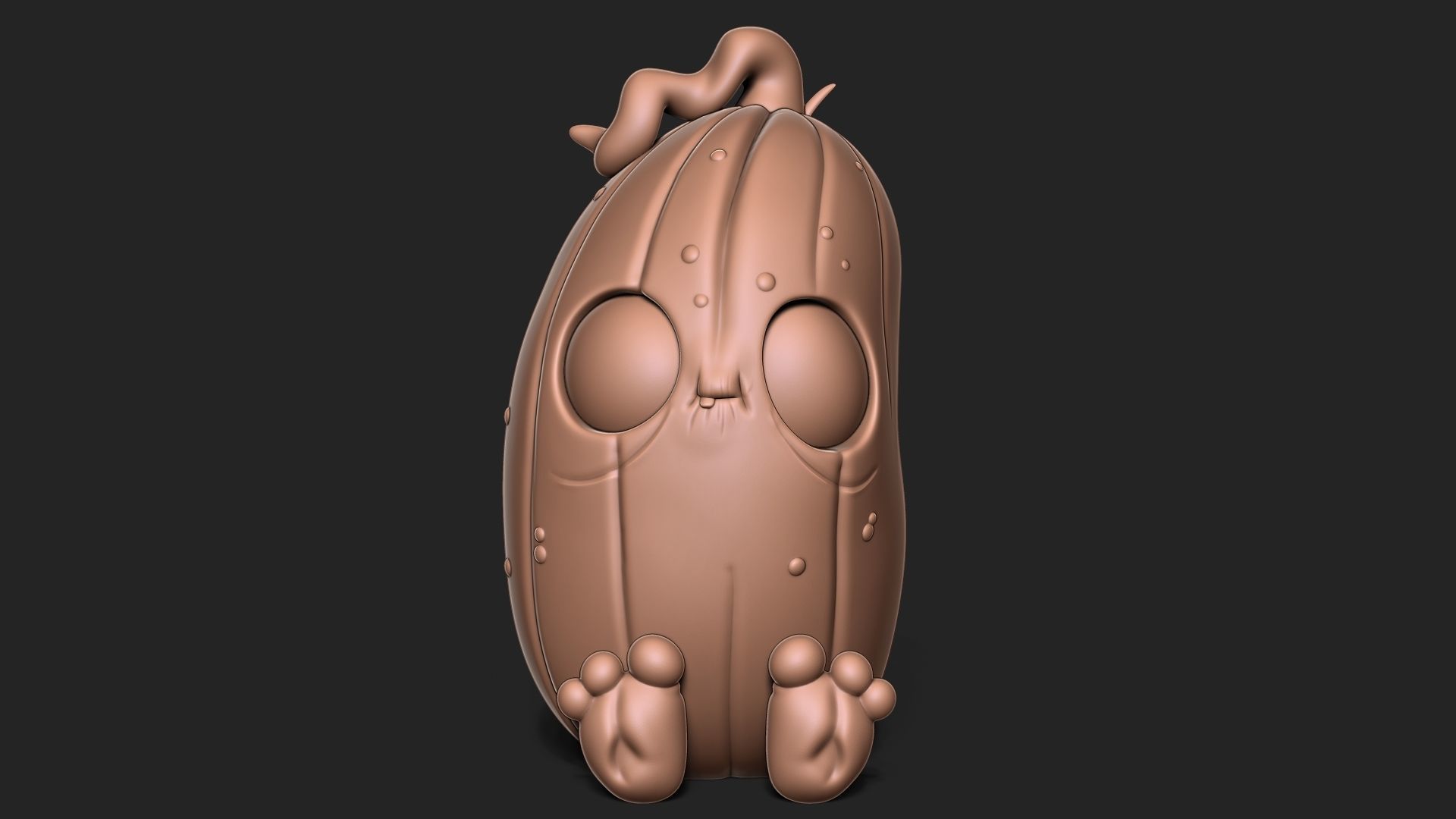 Halloween Pumpkin 3D print model_1