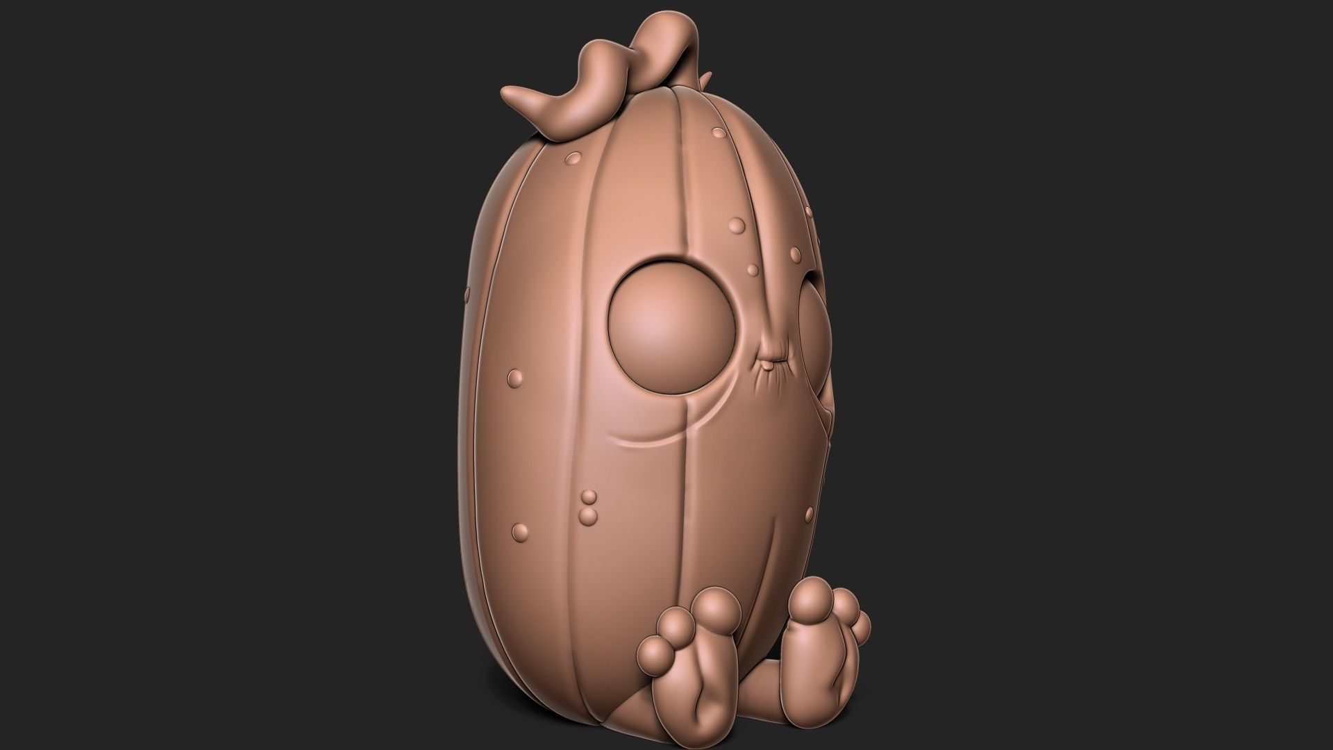 Halloween Pumpkin 3D print model_2