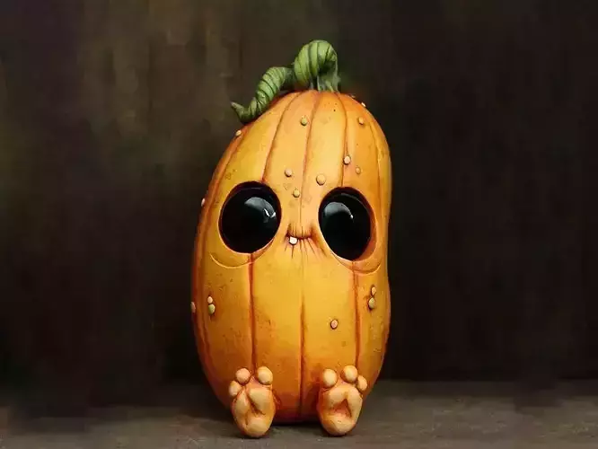 Halloween Pumpkin 3D print model