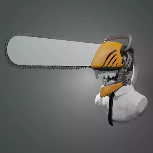 Chainsaw Man Bust 3D Model 3D model Chainsaw Man Bust 3D Model 3D model