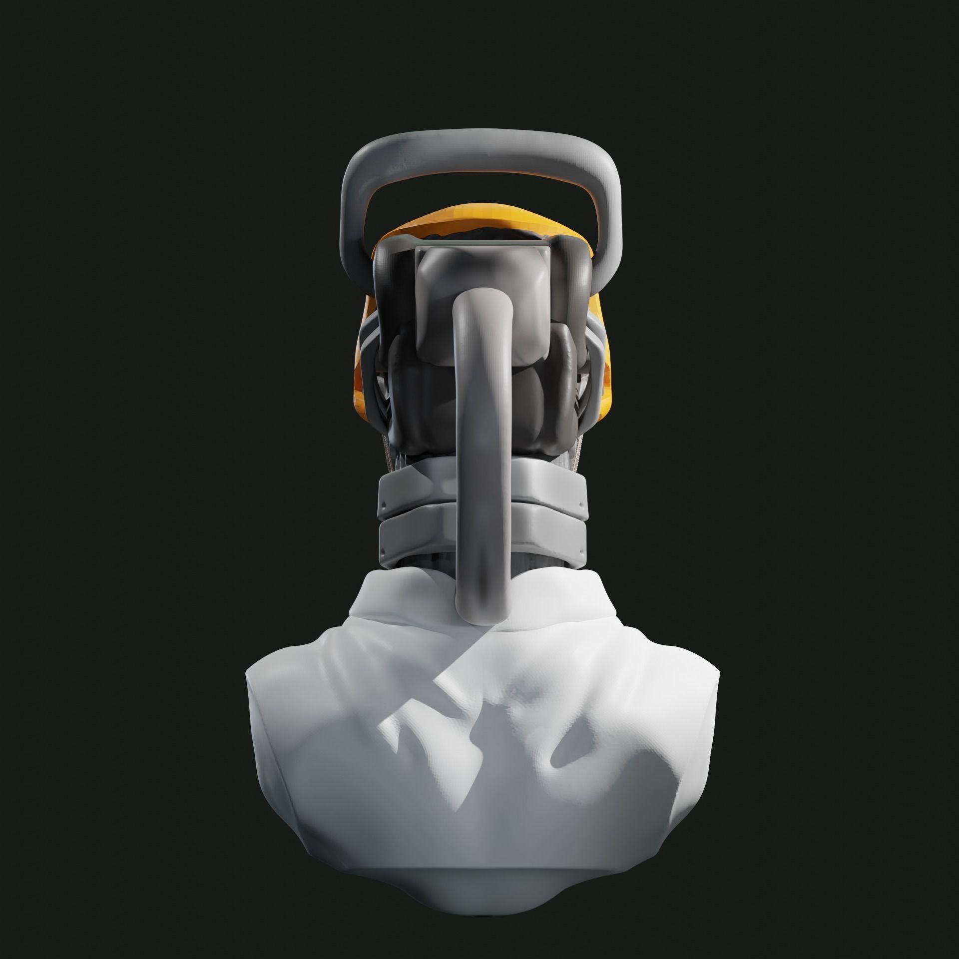 Chainsaw Man Bust 3D Model 3D model_6