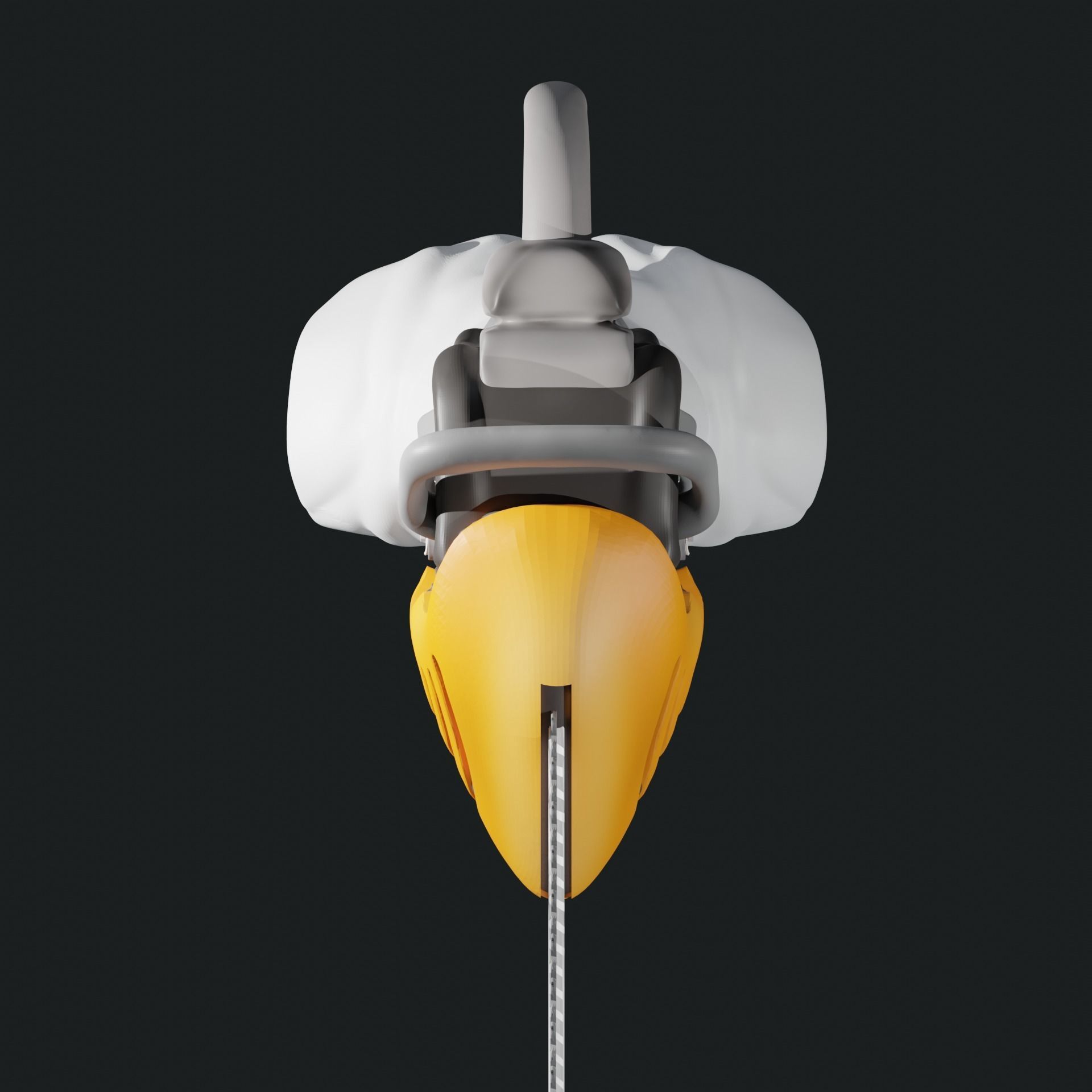 Chainsaw Man Bust 3D Model 3D model_7