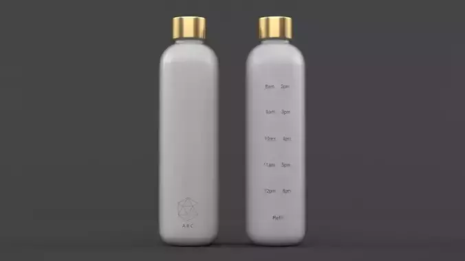 Water Bottle 3D model