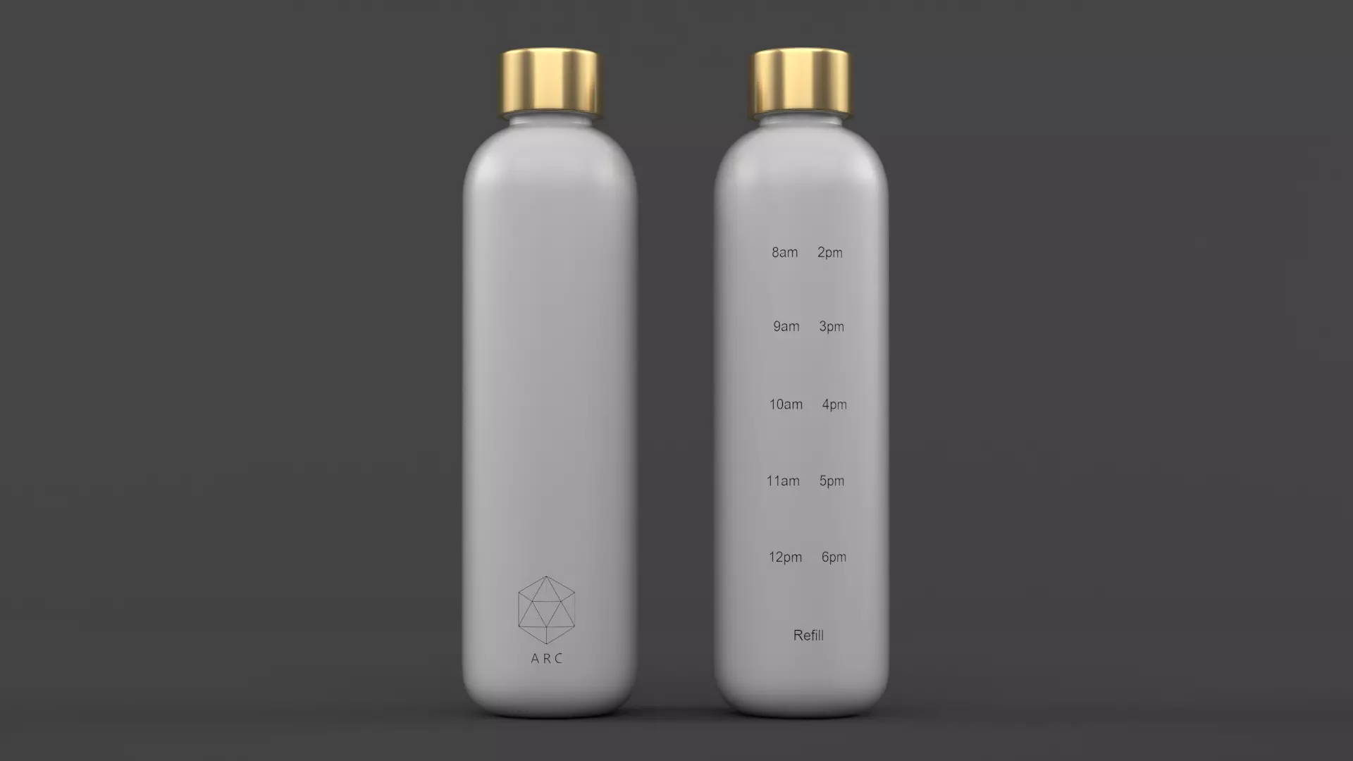 Water Bottle 3D model_0