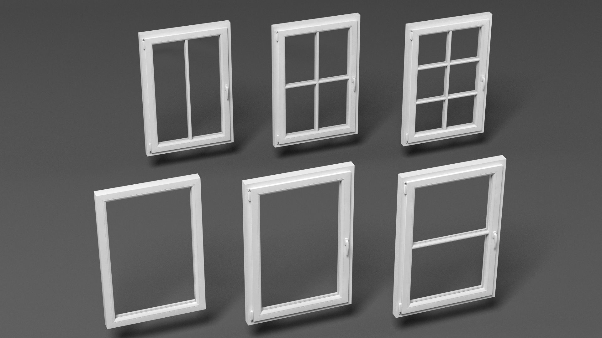 Windows Collection window 3D model_11