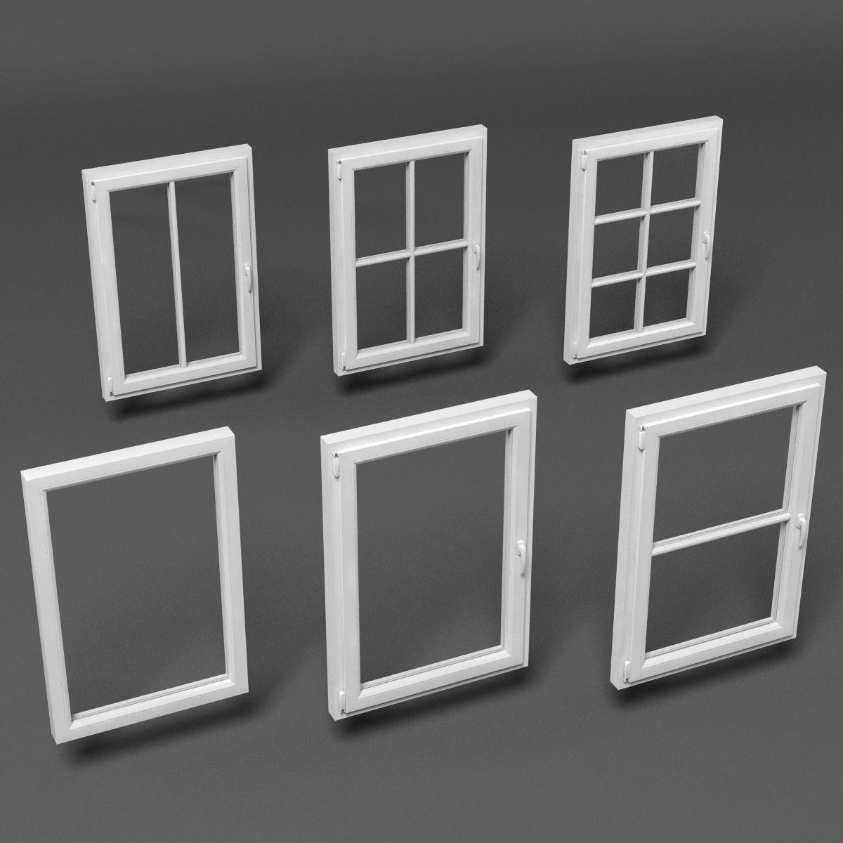 Windows Collection window 3D model_10