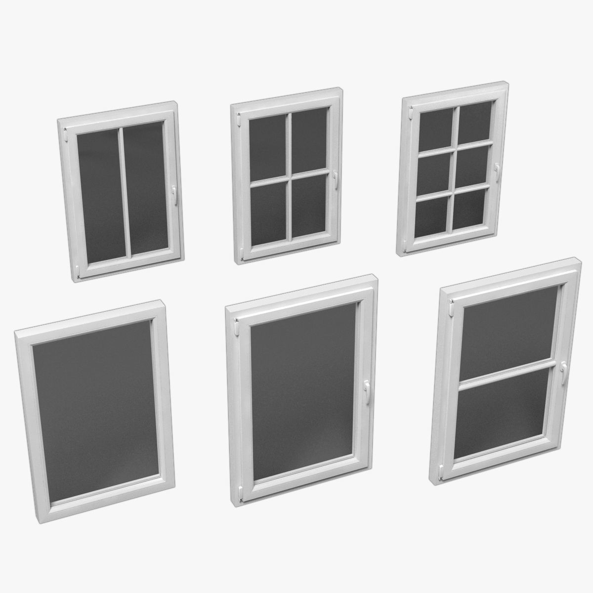 Windows Collection window 3D model_12