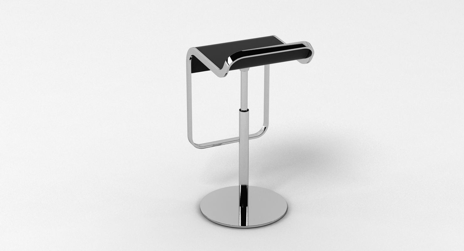 LEM Piston Bar Stool 3D model_7