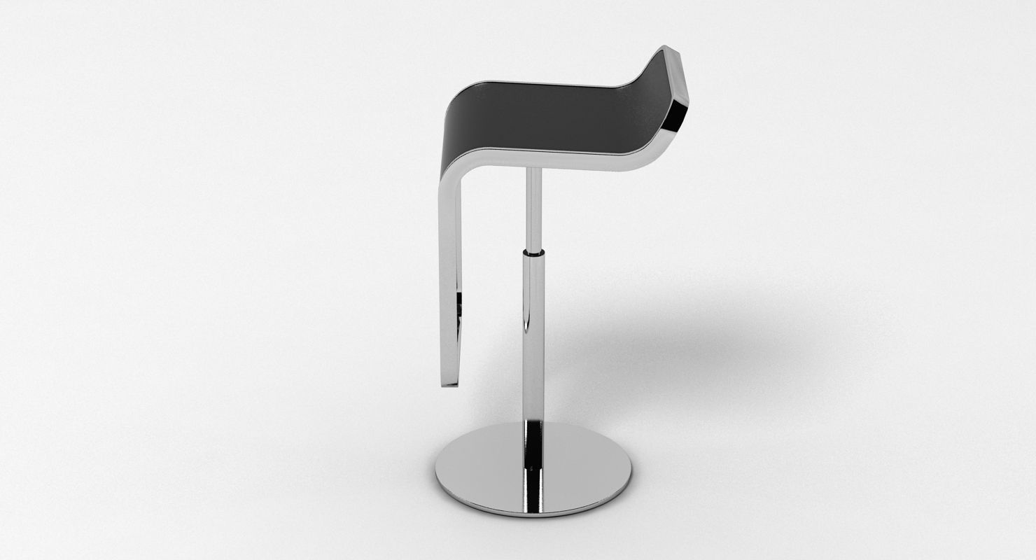 LEM Piston Bar Stool 3D model_5