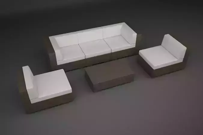 Rattan Furniture Set 5