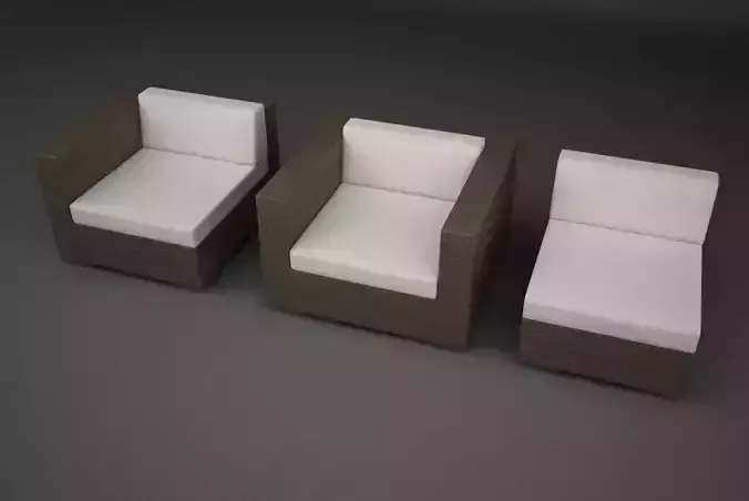 Rattan Furniture Set 6