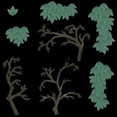 Old Manor Low-poly 3D model_27