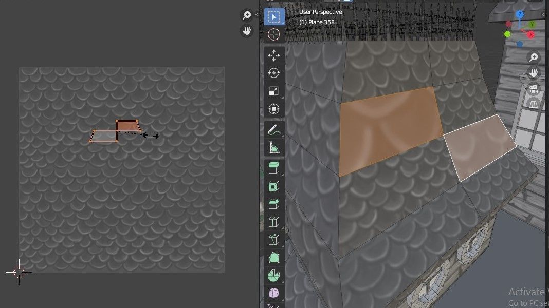 Old Manor Low-poly 3D model_23