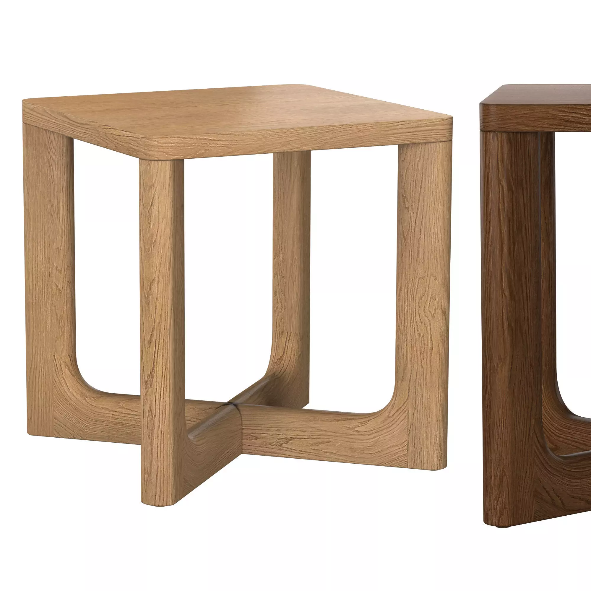 BRETON SQUARE SIDE TABLE 3D model_0