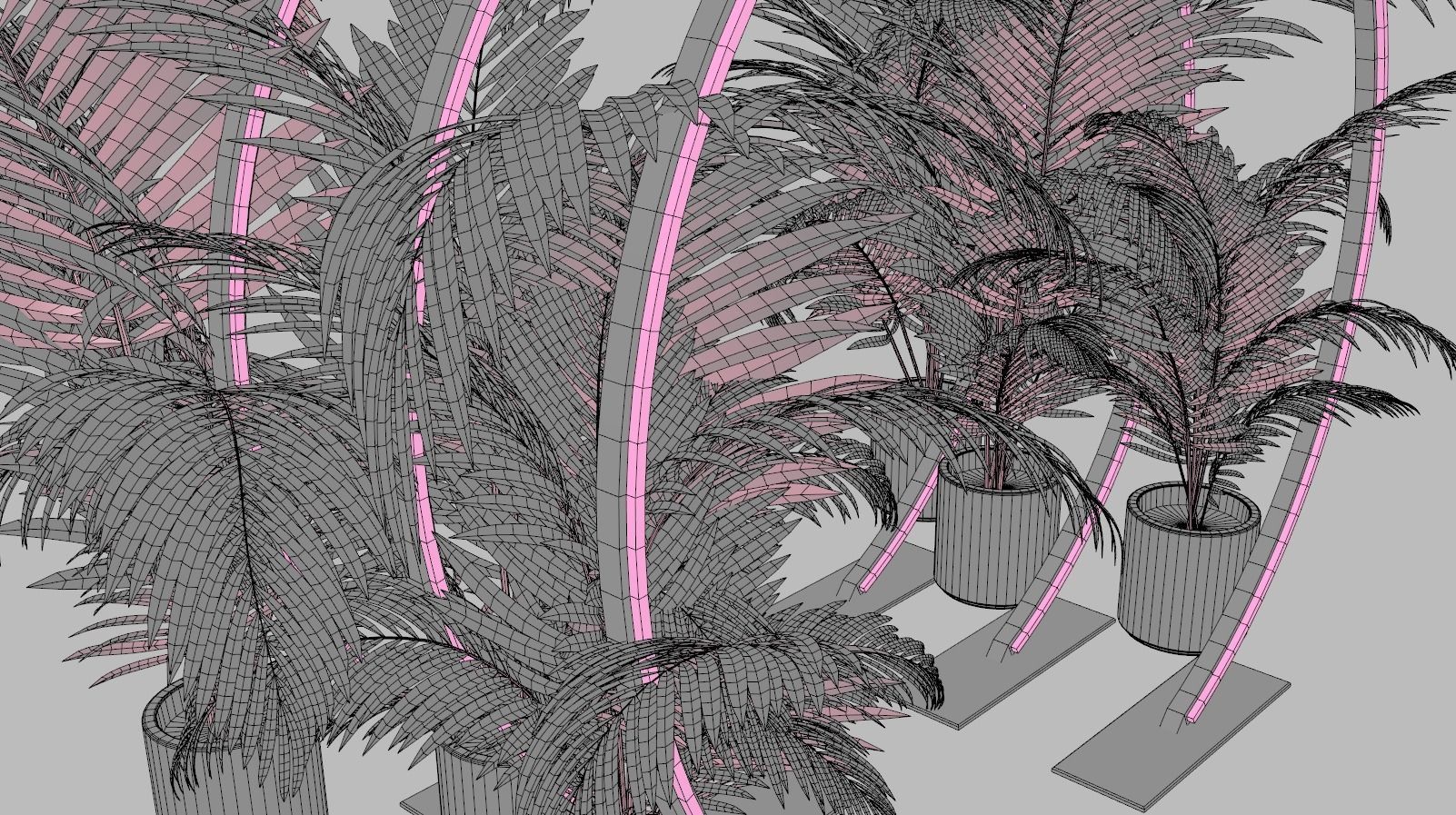 Neon Rings - Photo Opportunity 3D model_7