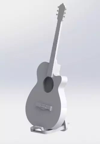 Basic Guitar Free 3D print model