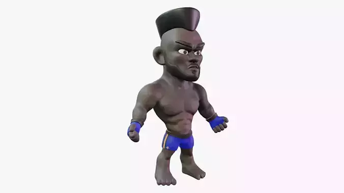 Fighter Boxer Character 09