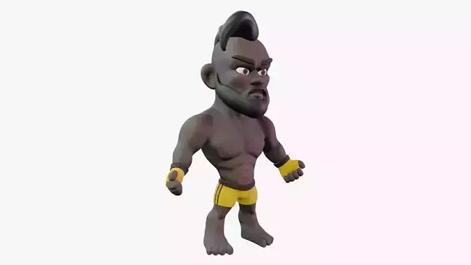 Fighter Boxer Character 12