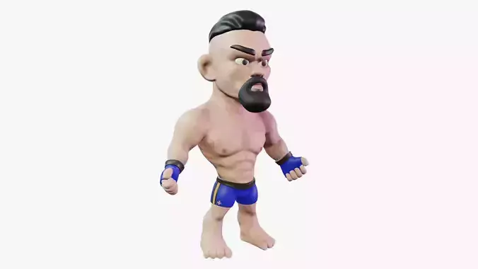 Fighter Boxer Character 15