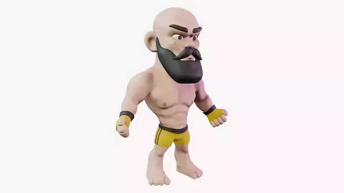 Fighter Boxer Character 17