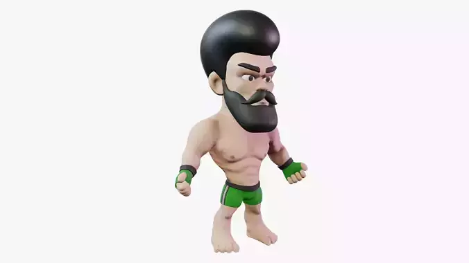 Fighter Boxer Character 18