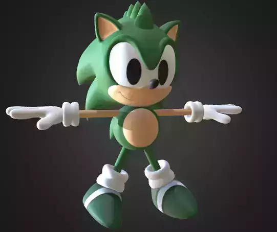 Sonic Ogorki Bootleg Free 3D print model