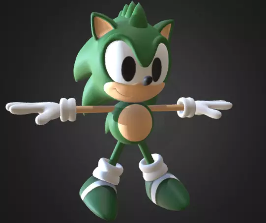 Sonic Ogorki Bootleg Free 3D print model