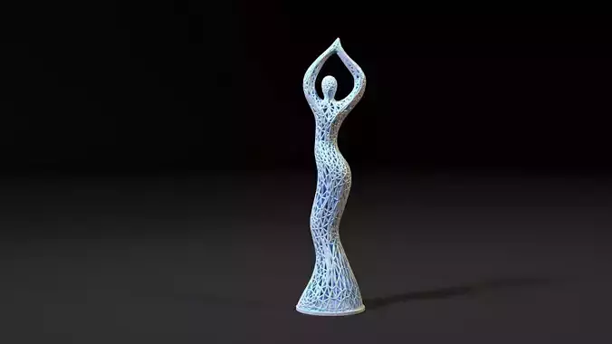 Statuette of a dancing woman