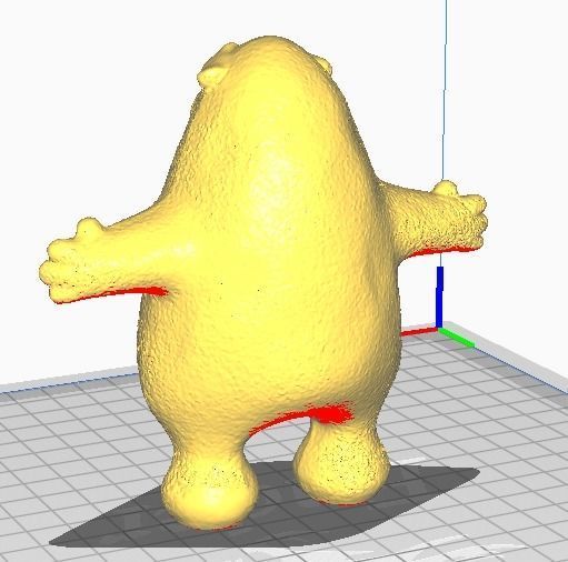 Mc D Toy Grimace 3D print model_2