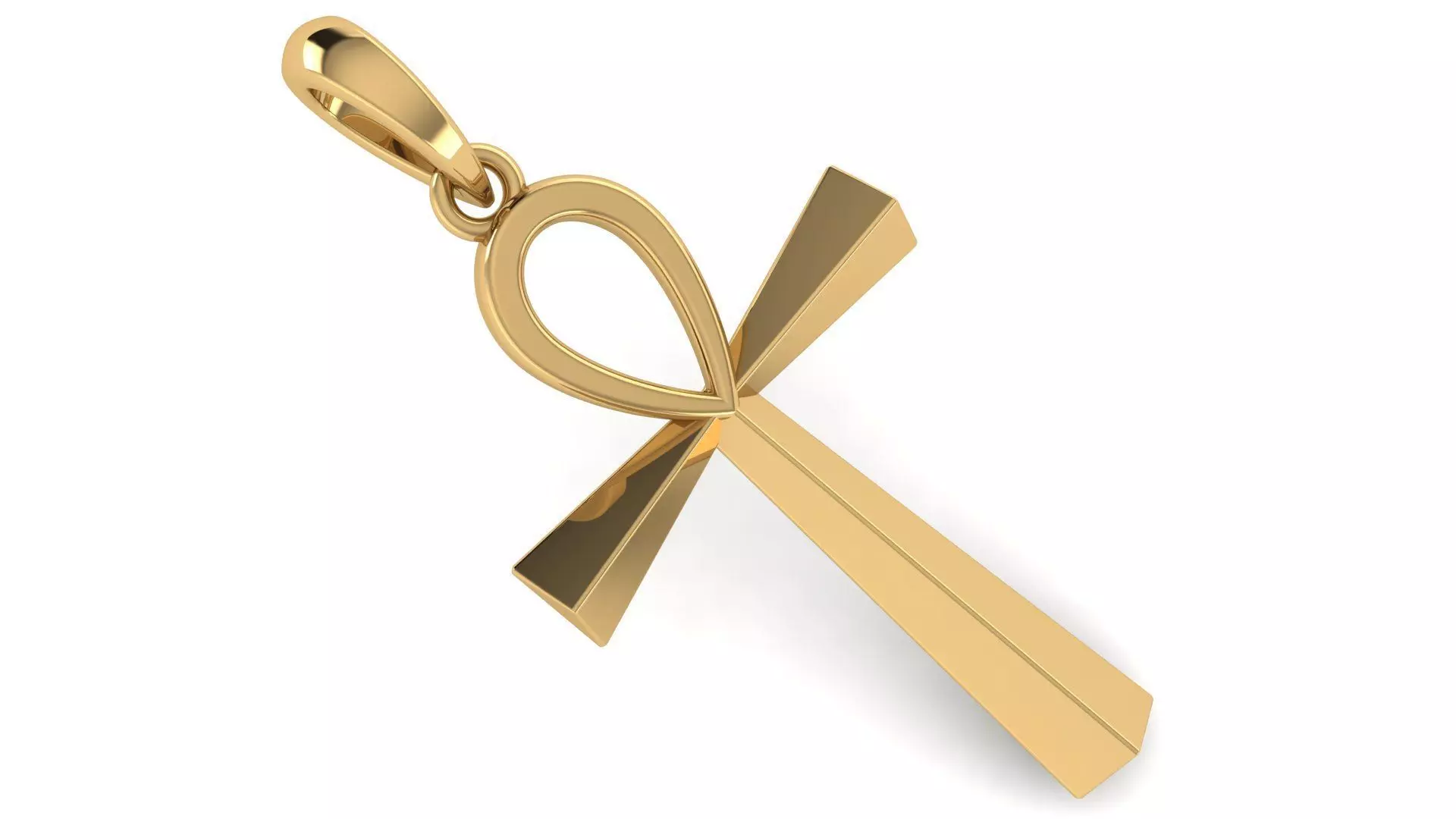 CROSS PENDANT CR161 3D print model_0