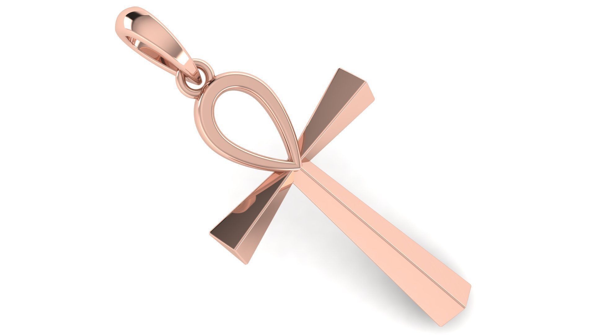 CROSS PENDANT CR161 3D print model_2