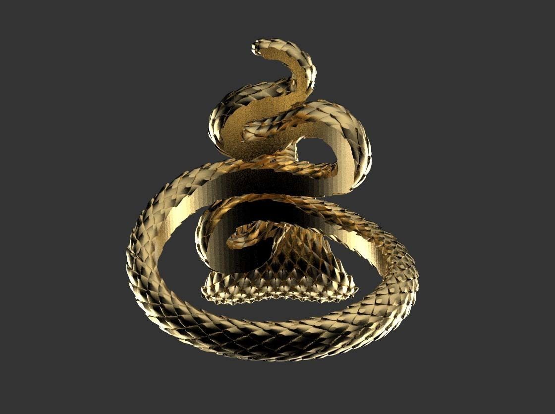ring cobra 3D print model_17