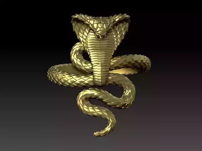 ring cobra 3D print model