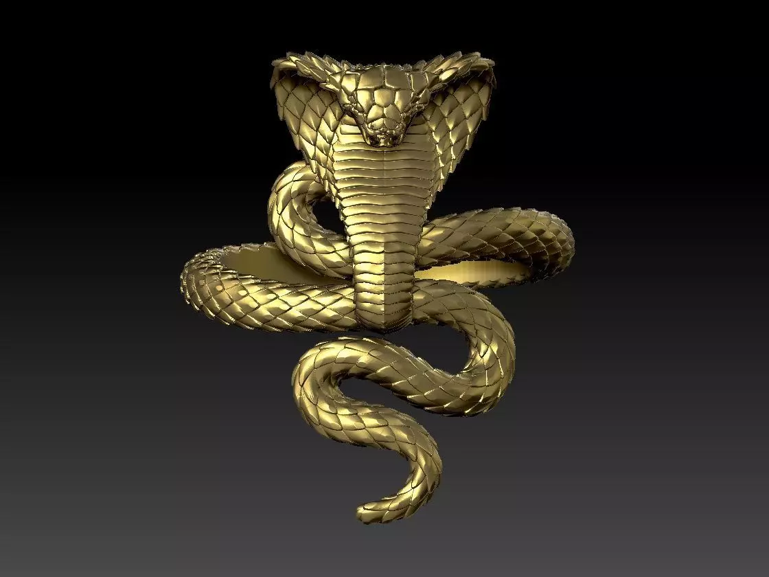 ring cobra 3D print model_0